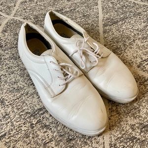White Leather Dress Shoes